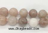 LSBS341 15 inches 30mm round Pink quartz gemstone beads wholesale LSBS341 15 inches 30mm round Pink quartz gemstone beads wholesale