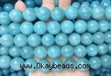 LSBS357 15 inches 16mm round blue sponge quartz gemstone beads wholesale LSBS357 15 inches 16mm round blue sponge quartz gemstone beads wholesale