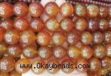 LSBS359 15 inches 16mm round red agate gemstone beads wholesale LSBS359 15 inches 16mm round red agate gemstone beads wholesale