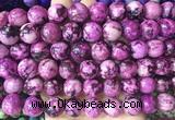 LSBS398 15 inches 14mm round imitation sugilite gemstone beads wholesale LSBS398 15 inches 14mm round imitation sugilite gemstone beads wholesale