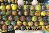 LSBS407 15 inches 16mm round colorful pietersite gemstone beads wholesale LSBS407 15 inches 16mm round colorful pietersite gemstone beads wholesale