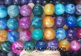 LSBS439 15 inches 20mm round agate gemstone beads wholesale LSBS439 15 inches 20mm round agate gemstone beads wholesale