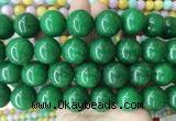 LSBS453 15 inches 20mm round candy jade gemstone beads wholesale LSBS453 15 inches 20mm round candy jade gemstone beads wholesale