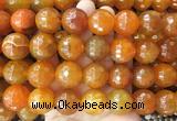 LSBS472 15 inches 20mm faceted round agate gemstone beads wholesale LSBS472 15 inches 20mm faceted round agate gemstone beads wholesale