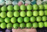 LSBS650 15 inches 18mm round howlite turquoise gemstone beads wholesale LSBS650 15 inches 18mm round howlite turquoise gemstone beads wholesale