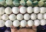 LSBS673 15 inches 20mm faceted round howlite turquoise gemstone beads wholesale LSBS673 15 inches 20mm faceted round howlite turquoise gemstone beads wholesale