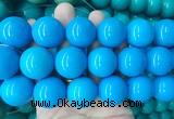 LSBS696 15 inches 22mm round howlite turquoise gemstone beads wholesale LSBS696 15 inches 22mm round howlite turquoise gemstone beads wholesale