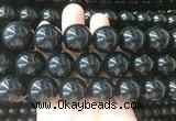 LSBS709 15 inches 20mm round black agate gemstone beads wholesale LSBS709 15 inches 20mm round black agate gemstone beads wholesale