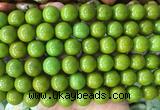LSBS736 15 inches 14mm round howlite turquoise gemstone beads wholesale LSBS736 15 inches 14mm round howlite turquoise gemstone beads wholesale