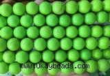 LSBS737 15 inches 14mm round howlite turquoise gemstone beads wholesale LSBS737 15 inches 14mm round howlite turquoise gemstone beads wholesale