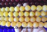 LSBS817 15 inches 14mm round candy jade gemstone beads wholesale LSBS817 15 inches 14mm round candy jade gemstone beads wholesale