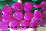 LSBS841 15 inches 30mm coin candy jade gemstone beads wholesale LSBS841 15 inches 30mm coin candy jade gemstone beads wholesale