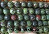 LSBS918 15 inches 16mm round dragon blood jasper gemstone beads wholesale LSBS918 15 inches 16mm round dragon blood jasper gemstone beads wholesale