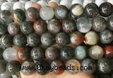 LSBS919 15 inches 16mm round blood jasper gemstone beads wholesale LSBS919 15 inches 16mm round blood jasper gemstone beads wholesale