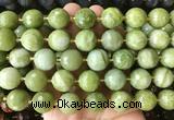 LSBS934 15 inches 16mm faceted round China jade gemstone beads wholesale LSBS934 15 inches 16mm faceted round China jade gemstone beads wholesale