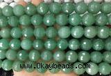 LSBS974 15 inches 14mm faceted round green aventurine gemstone beads wholesale LSBS974 15 inches 14mm faceted round green aventurine gemstone beads wholesale