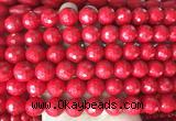LSBS976 15 inches 14mm faceted round synthetic turquoise gemstone beads wholesale LSBS976 15 inches 14mm faceted round synthetic turquoise gemstone beads wholesale