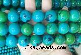 LSBS986 15 inches 20mm round synthetic chrysocolla gemstone beads wholesale LSBS986 15 inches 20mm round synthetic chrysocolla gemstone beads wholesale