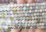 MGBS01 15 inches 6mm round morganite beads wholesale