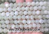 MSBS32 15 inches 8mm round green moonstone gemstone beads wholesale MSBS32 15 inches 8mm round green moonstone gemstone beads wholesale