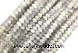 NABS01 15 inches 4*6mm faceted rondelle lavender amethyst beads