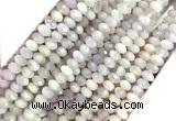 NABS02 15 inches 5*8mm faceted rondelle lavender amethyst beads