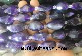 NABS11 15 inches 12*16mm - 15*20mm faceted nuggets amethyst beads  NABS11 15 inches 12*16mm - 15*20mm faceted nuggets amethyst beads