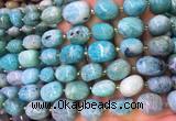 NGBS10 15 inches 8*12 - 10*14mm nuggets amazonite gemstone beads