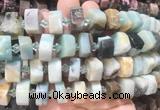 NGBS223 15 inches 10*14mm - 12*16mm faceted nuggets colorful amazonite beads NGBS223 15 inches 10*14mm - 12*16mm faceted nuggets colorful amazonite beads