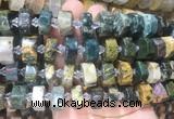 NGBS225 15 inches 10*14mm - 12*16mm faceted nuggets ocean jasper beads NGBS225 15 inches 10*14mm - 12*16mm faceted nuggets ocean jasper beads