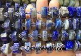 NGBS269 15 inches 10*14mm - 12*16mm faceted nuggets lapis lazuli gemstone beads NGBS269 15 inches 10*14mm - 12*16mm faceted nuggets lapis lazuli gemstone beads