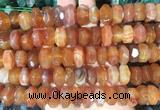 NGBS293 15 inches 8*14mm - 10*16mm faceted nuggets agate beads wholesale NGBS293 15 inches 8*14mm - 10*16mm faceted nuggets agate beads wholesale