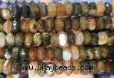 NGBS294 15 inches 8*14mm - 10*16mm faceted nuggets agate beads wholesale NGBS294 15 inches 8*14mm - 10*16mm faceted nuggets agate beads wholesale