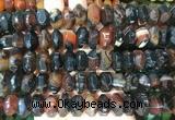 NGBS295 15 inches 8*14mm - 10*16mm faceted nuggets agate beads wholesale NGBS295 15 inches 8*14mm - 10*16mm faceted nuggets agate beads wholesale