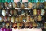 NGBS297 15 inches 8*14mm - 10*16mm faceted nuggets agate beads wholesale NGBS297 15 inches 8*14mm - 10*16mm faceted nuggets agate beads wholesale