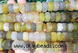 NGBS298 15 inches 8*14mm - 10*16mm faceted nuggets agate beads wholesale NGBS298 15 inches 8*14mm - 10*16mm faceted nuggets agate beads wholesale