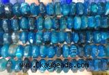 NGBS300 15 inches 8*14mm - 10*16mm faceted nuggets agate beads wholesale NGBS300 15 inches 8*14mm - 10*16mm faceted nuggets agate beads wholesale