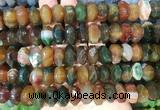 NGBS307 15 inches 8*14mm - 10*16mm faceted nuggets agate beads wholesale NGBS307 15 inches 8*14mm - 10*16mm faceted nuggets agate beads wholesale