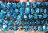 NGBS314 15 inches 10*14mm - 12*16mm nuggets apatite beads wholesale NGBS314 15 inches 10*14mm - 12*16mm nuggets apatite beads wholesale