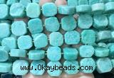 NGBS320 15 inches 14*16mm nuggets amazonite gemstone beads wholesale NGBS320 15 inches 14*16mm nuggets amazonite gemstone beads wholesale