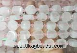 NGBS322 15 inches 14*16mm nuggets rose quartz gemstone beads wholesale NGBS322 15 inches 14*16mm nuggets rose quartz gemstone beads wholesale