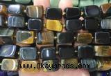NGBS339 15 inches 12*16mm - 13*18mm nuggets yellow blue tiger eye beads wholesale NGBS339 15 inches 12*16mm - 13*18mm nuggets yellow blue tiger eye beads wholesale