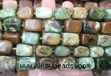 NGBS344 15 inches 12*16mm - 13*18mm nuggets green opal beads wholesale NGBS344 15 inches 12*16mm - 13*18mm nuggets green opal beads wholesale