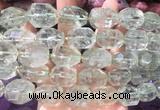 NGBS356 15 inches 13*18mm - 15*20mm faceted nuggets green crystal beads wholesale NGBS356 15 inches 13*18mm - 15*20mm faceted nuggets green crystal beads wholesale