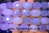 NGBS49 15 inches 12*16 - 13*18mm faceted nuggets blue chalcedony beads