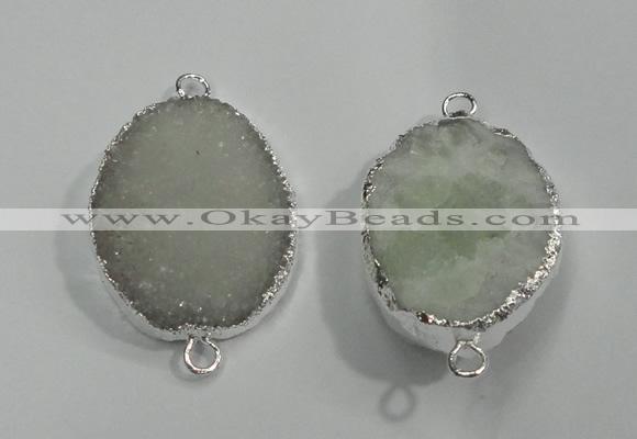 NGP1045 20*30mm - 25*35mm freeform druzy agate beads pendant