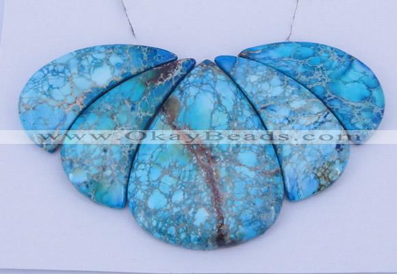 NGP106 Dyed imperial jasper gemstone pendants set jewelry wholesale