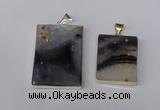 NGP1156 25*35mm - 40*50mm freeform montana agate pendants