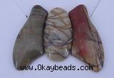 NGP12 Picasso jasper gemstone pendants set jewelry wholesale