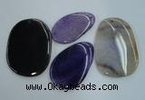 NGP1237 35*50mm - 50*70mm freeform agate gemstone pendants wholesale